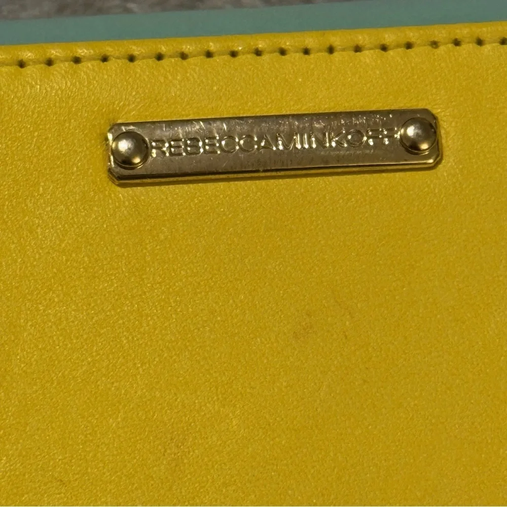 Rebecca Minkoff Oliver Multicolor Genuine Leather Envelope Wallet